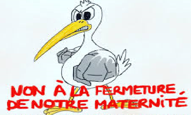 Non à la fermeture de la maternité à Mayenne !
