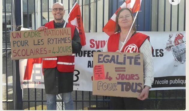 Interview France 3 : Rythmes scolaires