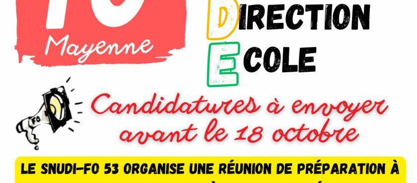 Liste d’aptitude direction d’école Liste d’aptitude direction d’école