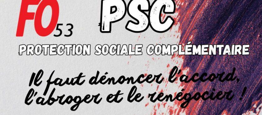 Protection Sociale Complémentaire : Il faut dénoncer l’accord, l’abroger et le renégocier !