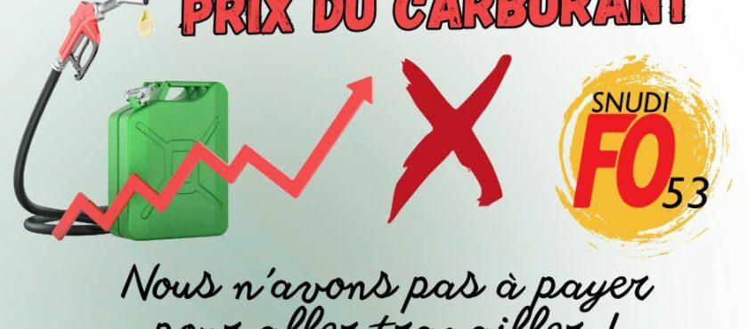 Prix des carburants : nous n&rsquo;avons pas à payer pour aller travailler !