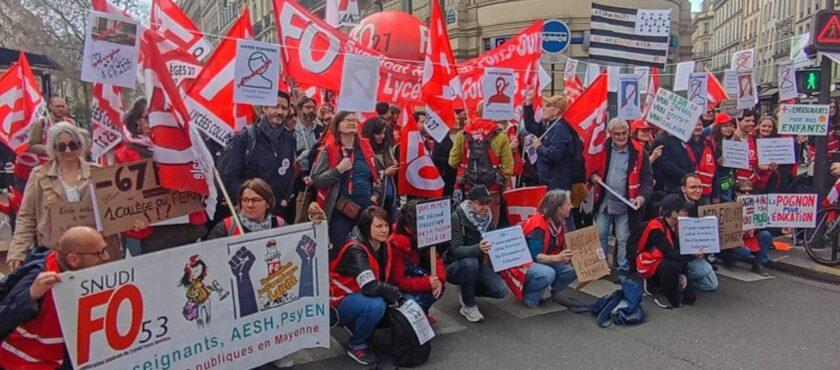 Non au pillage de l’école Publique ! Mobilisation au ministère