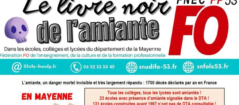 Livre noir de l&rsquo;amiante en Mayenne