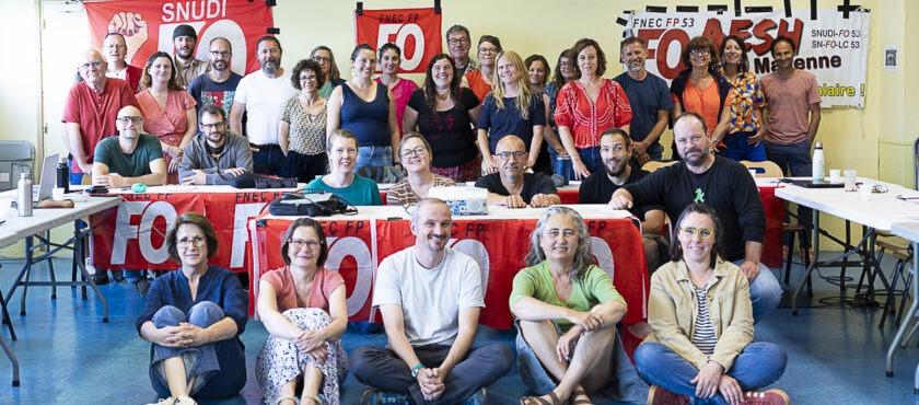 Congrès 2026 du SNUDI-FO 53 : un syndicat renforcé